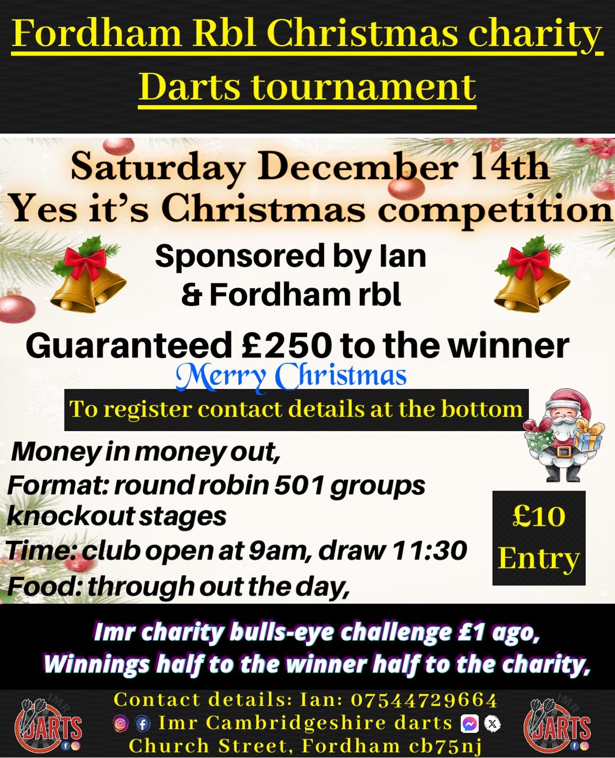 Fordham Christmas tournament, always look forward to this one,