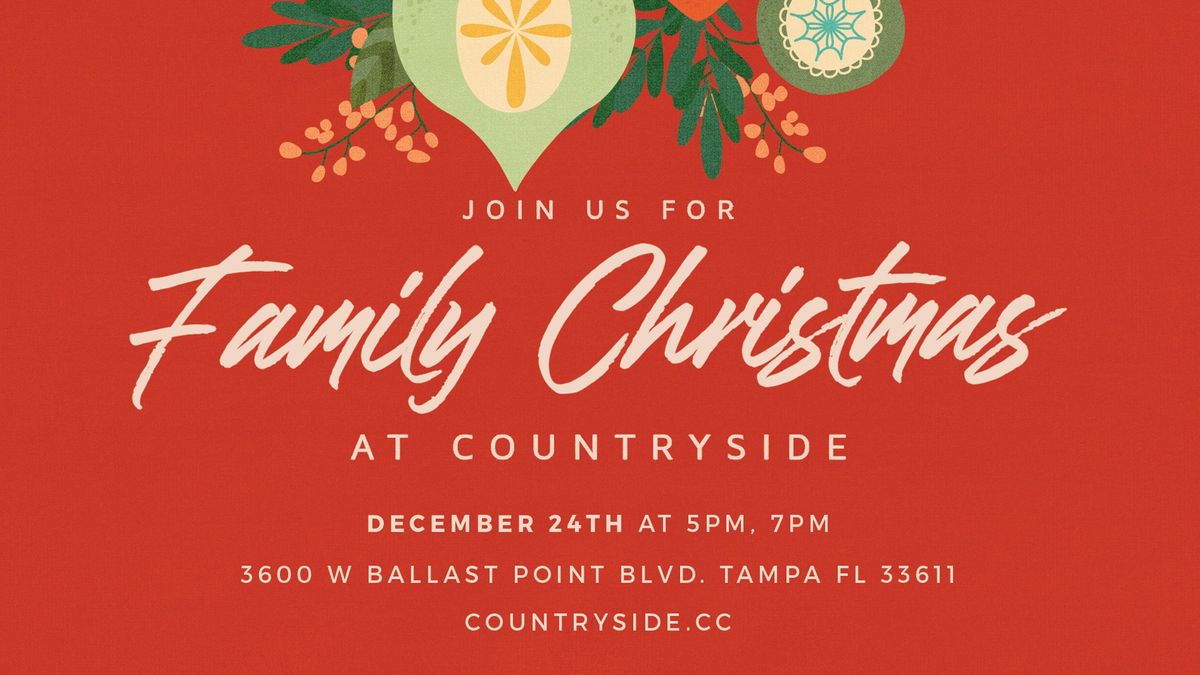 Family Christmas at Countryside South Tampa - 2 Services