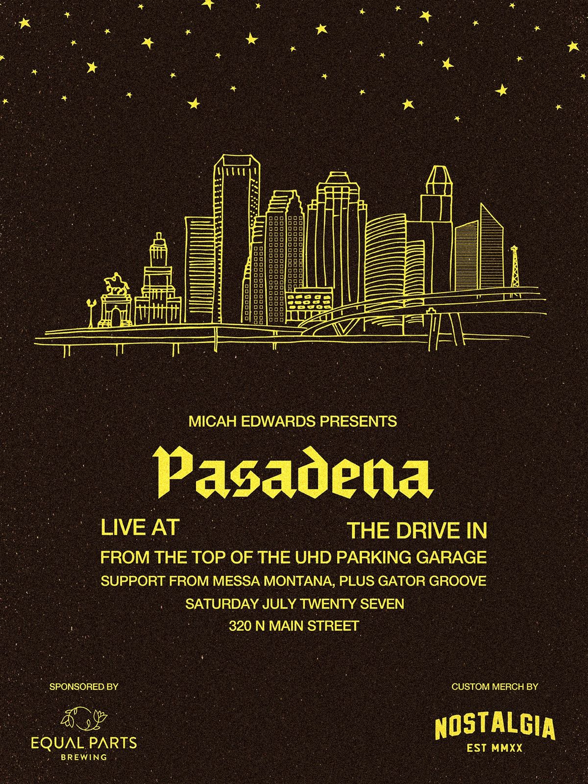 Pasadena: Live at the Drive In