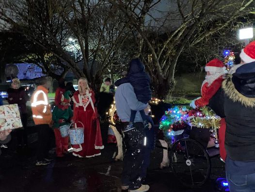 Nicks Farm Santa on the move