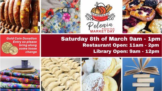 March Markets At The Polish Club