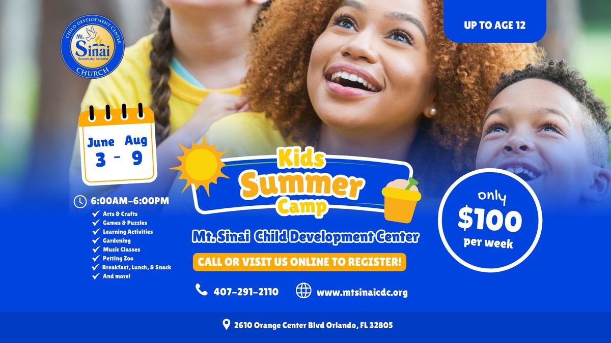 Kids Summer Camp in Orlando,FL