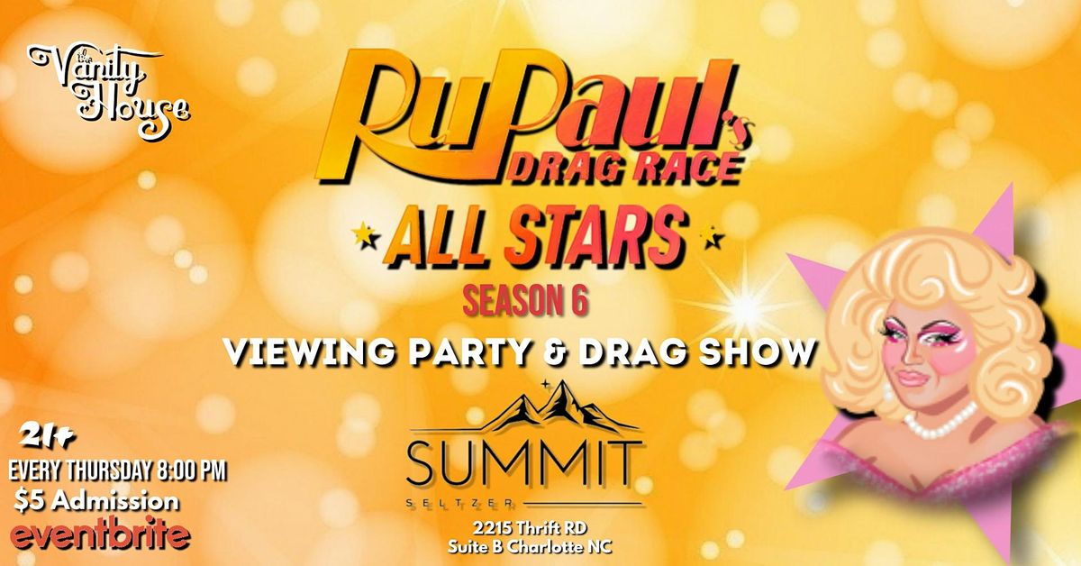 Rupaul's Drag Race All Stars Viewing Party & Drag Show