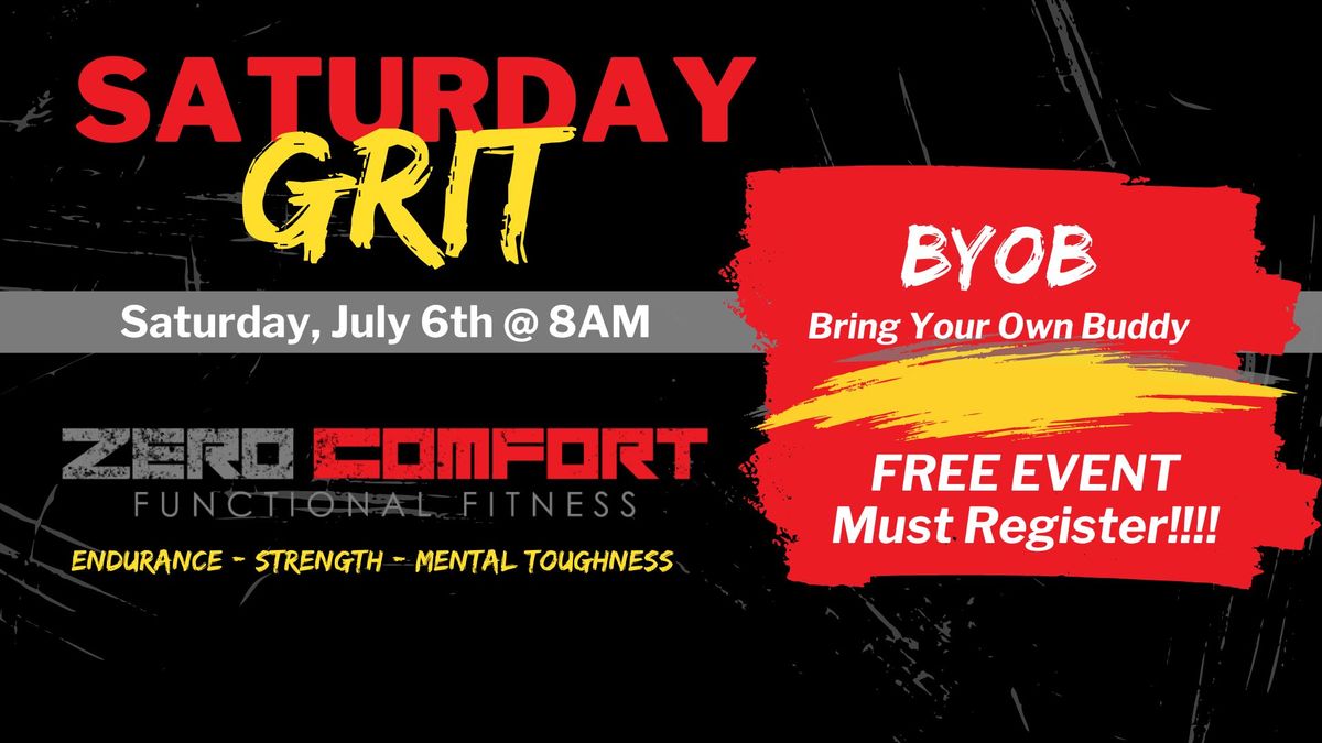 Saturday Grit | BYOB Event 