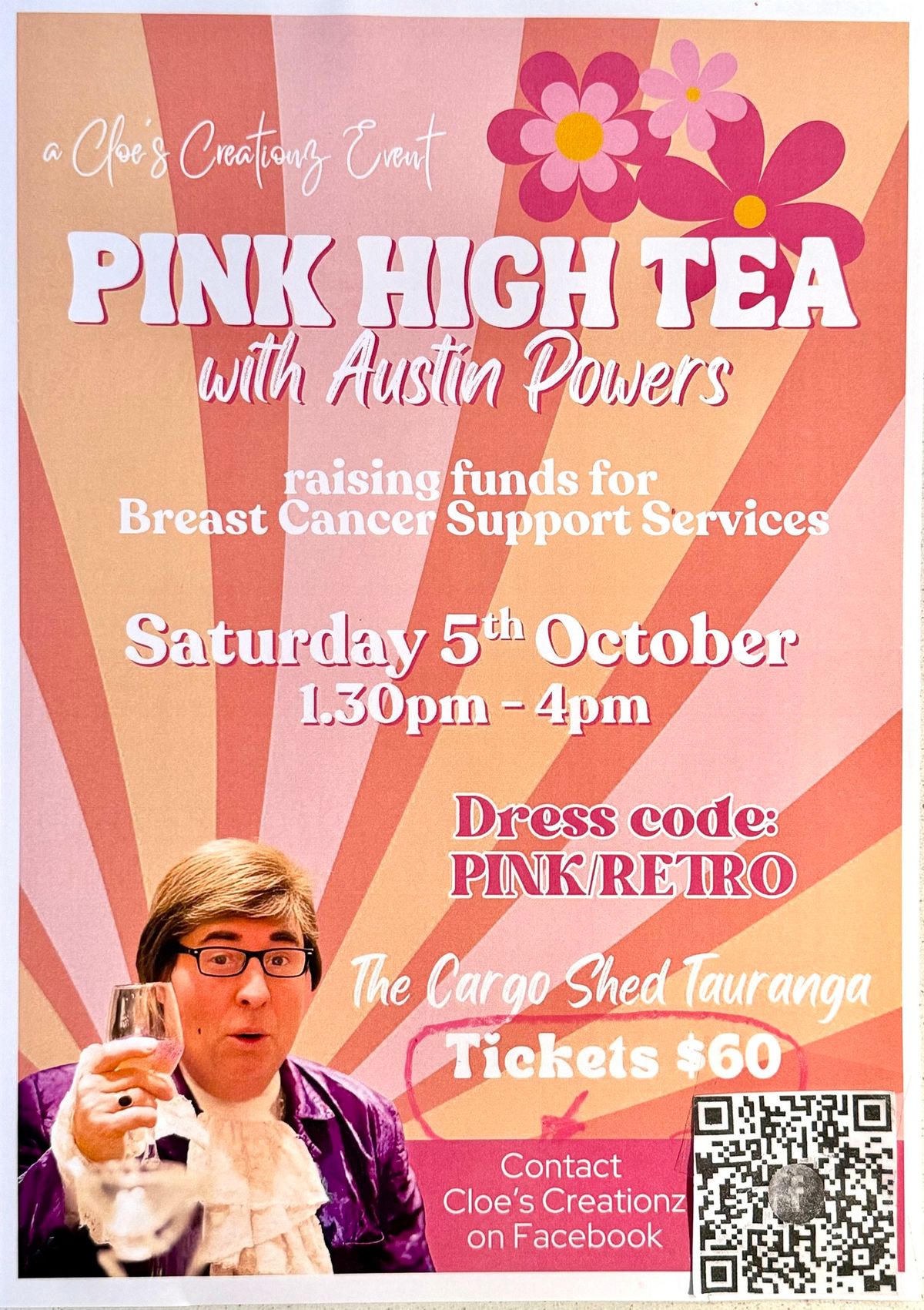 Pink High Tea with Austin Powers