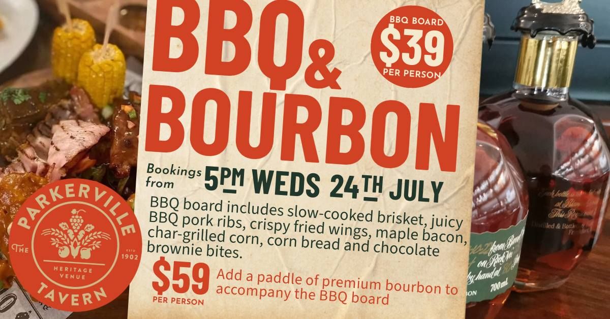 BBQ and Bourbon Night