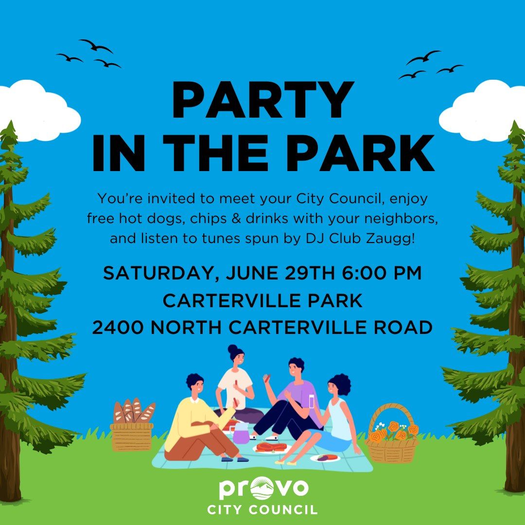 Provo Neighborhood District 4 Party in the Park