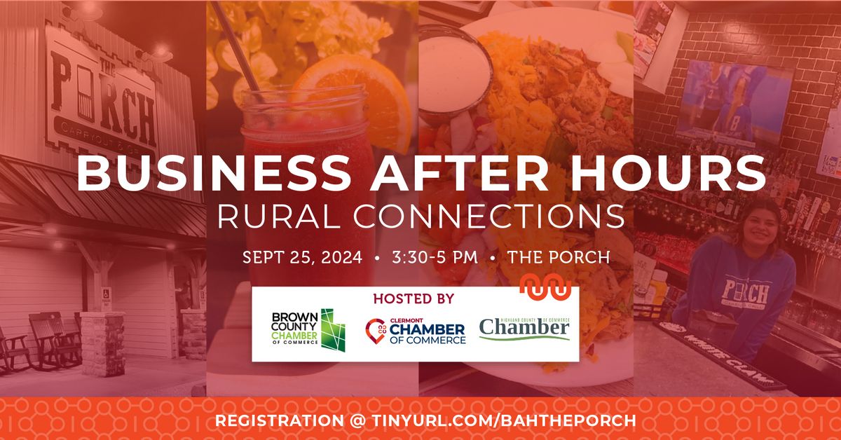 Business After Hours: Rural Connections - Highland County