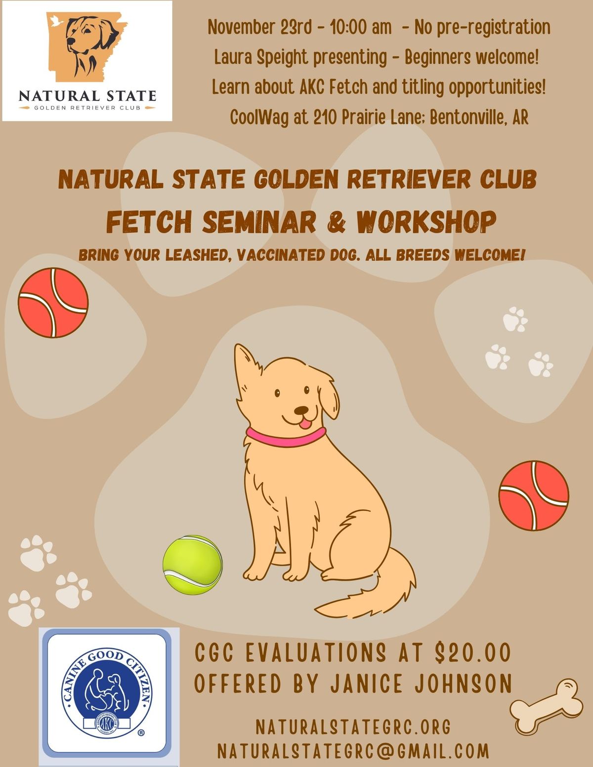 Fetch Trials & Workshop 