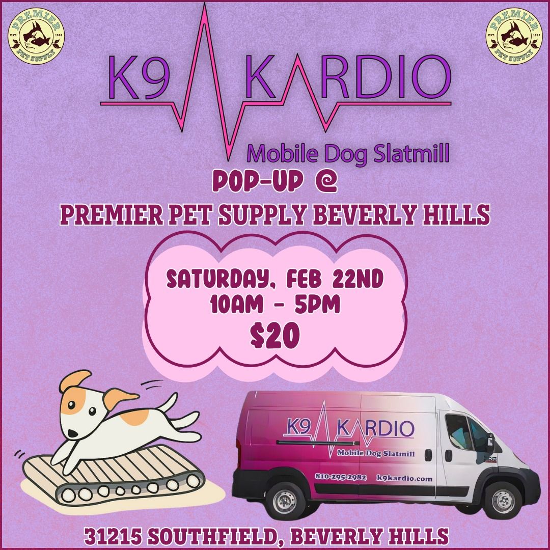 K9 Kardio Pop-up!