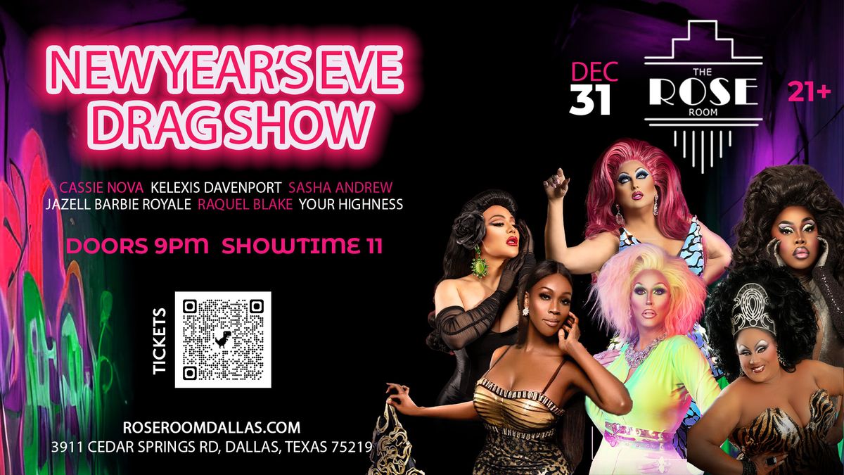 New Year's Eve Drag Show at The Rose Room