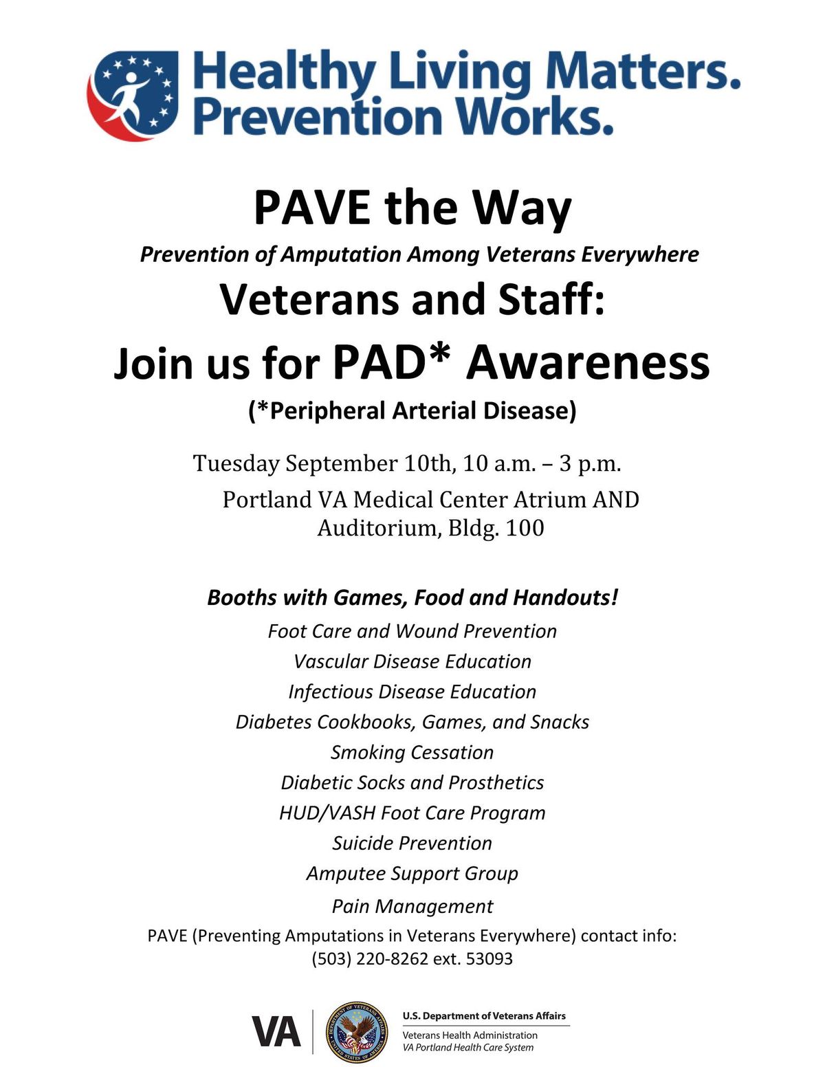 PAD* Awareness (*Peripheral Arterial Disease)