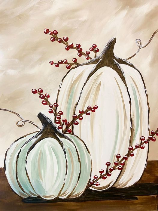 Paint Night! Ghost Pumpkin!