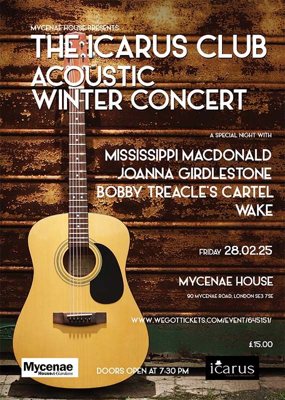 The Icarus Club Acoustic Winter Concert