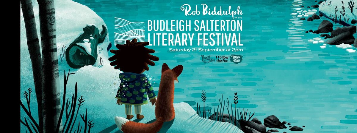 Rob Biddulph at the Budleigh Salterton Literary Festival