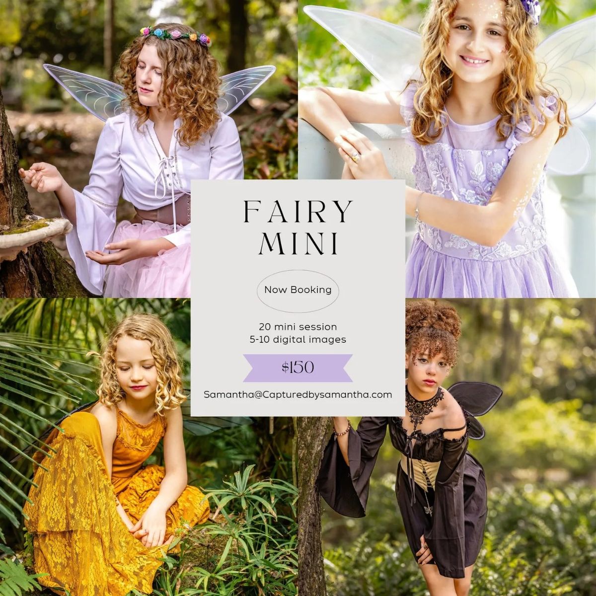 Fairy Mini Photo Sessions