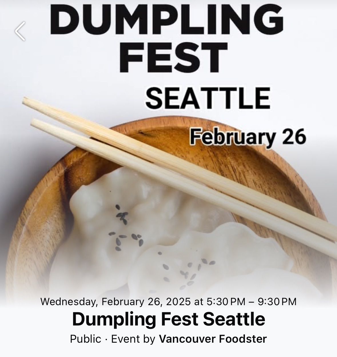 Dumpling fest 