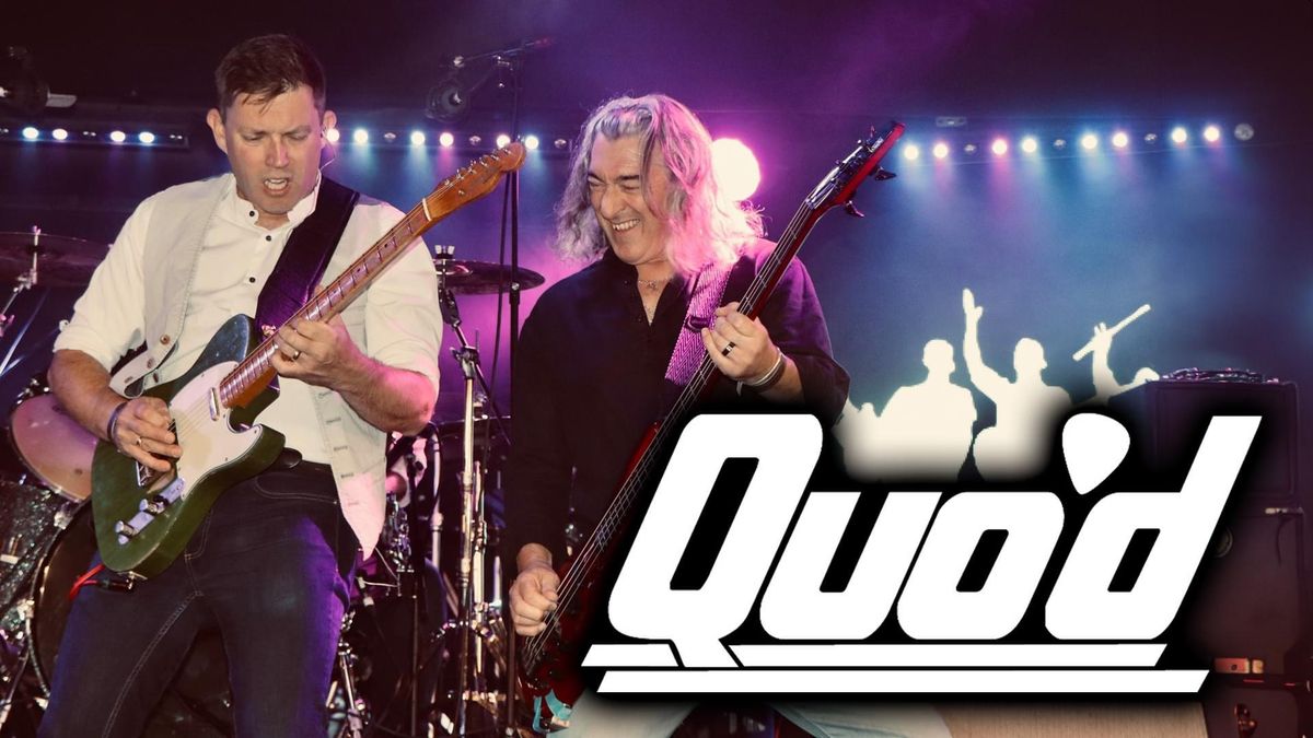 QUO\u2019D live at The Empire Theatre, Halstead, Essex