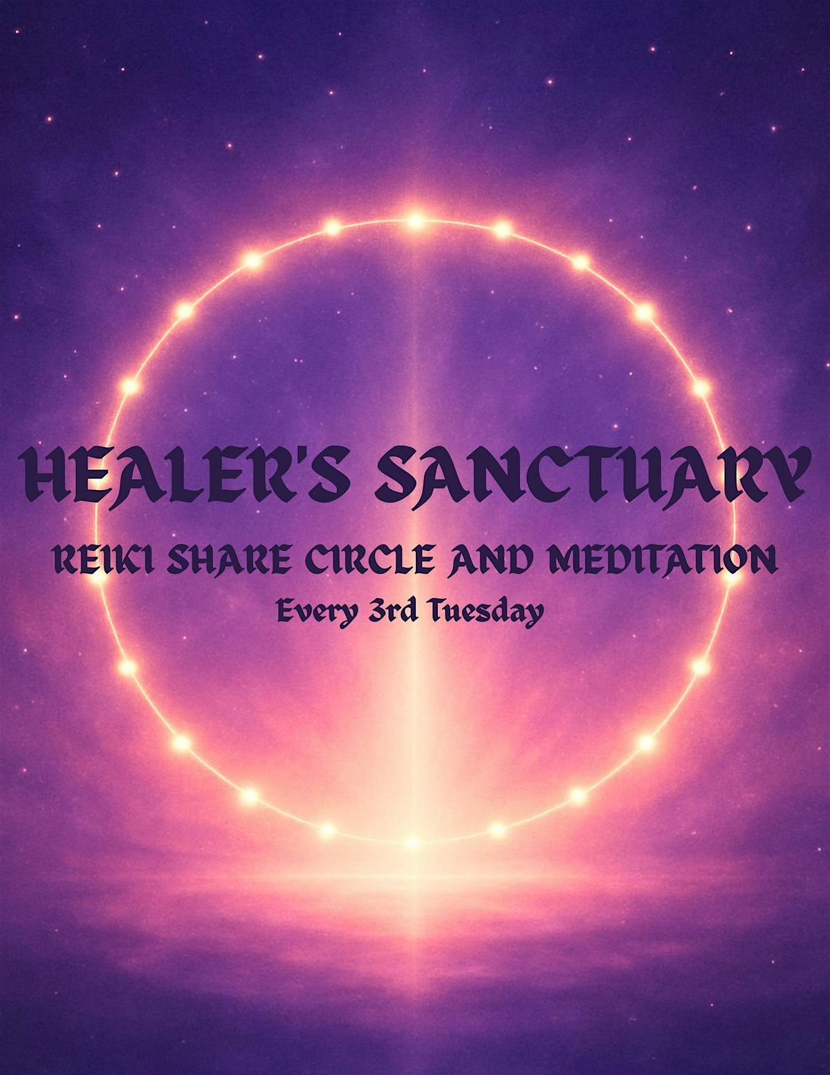 Healers Sanctuary:Reiki Share Circle & Guided Meditation