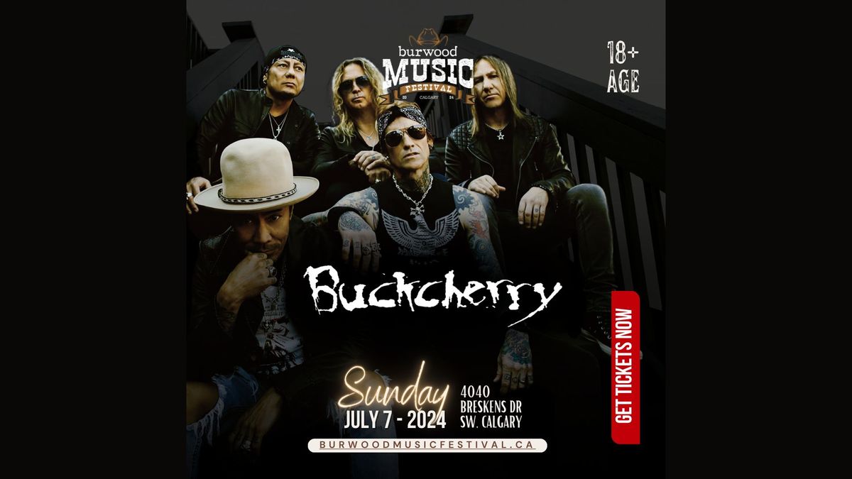 Buckcherry Live In Calgary July 7th! 2024 Burwood Stampede Music Festival