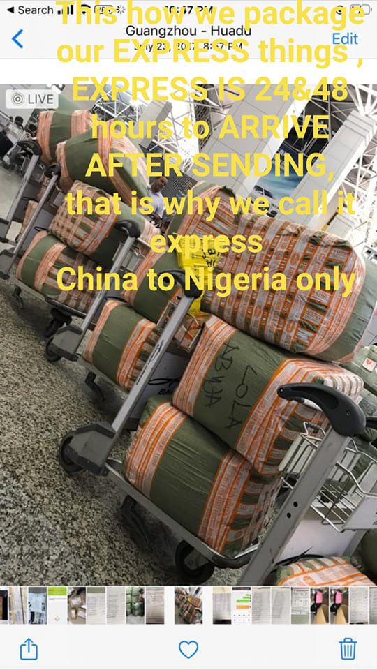 Ship with Base 1 China to Abuja kano 