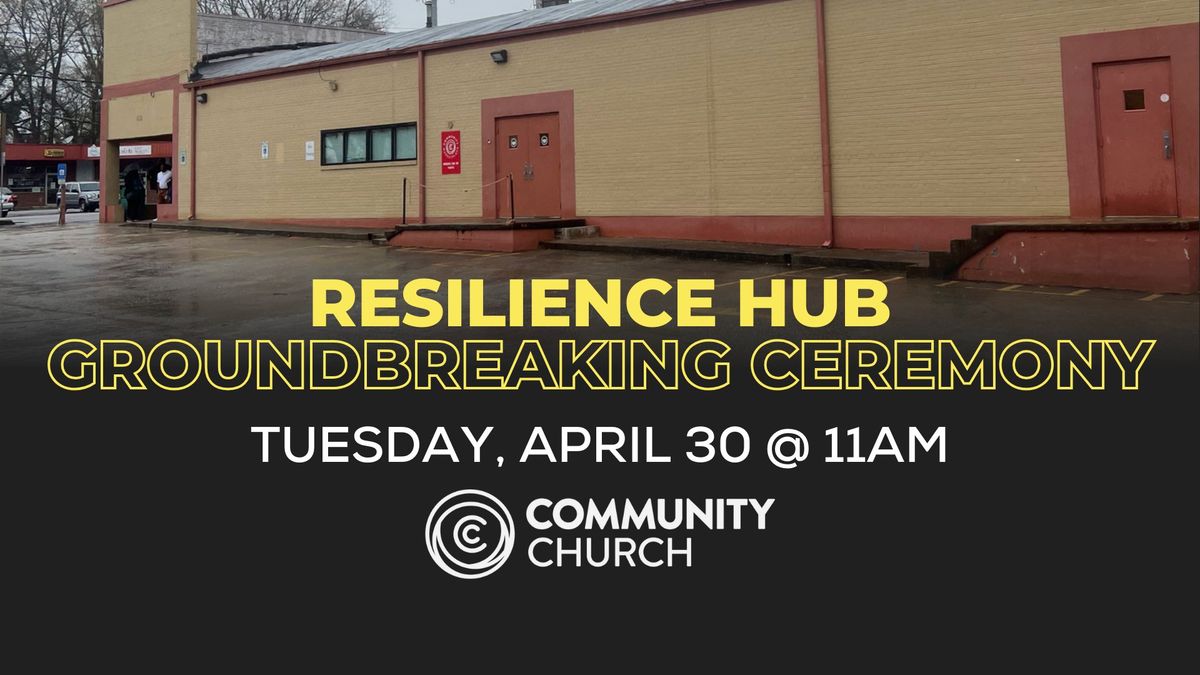 VICARS Community Center: Resilience Hub Groundbreaking