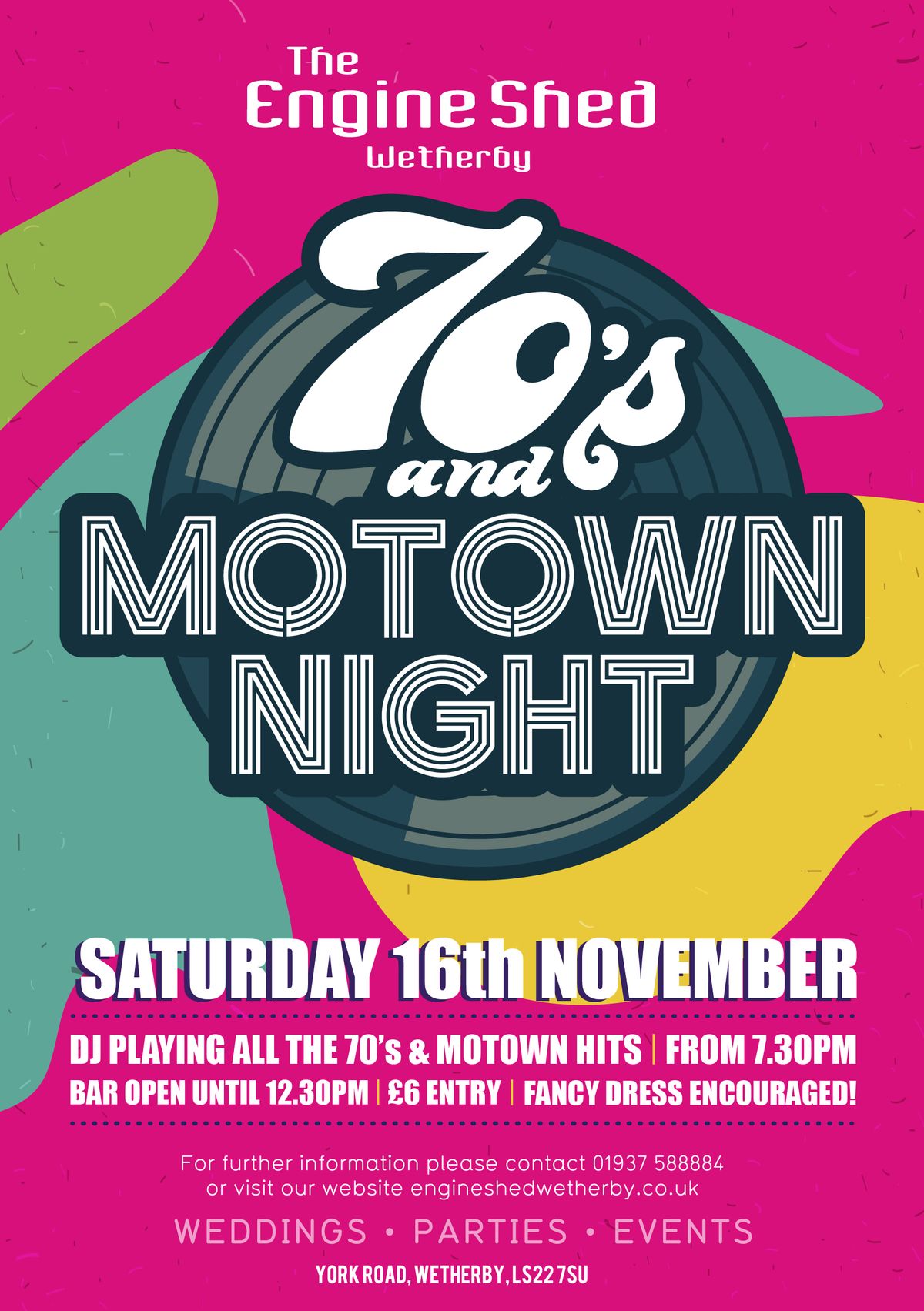 70's &amp; Motown Night