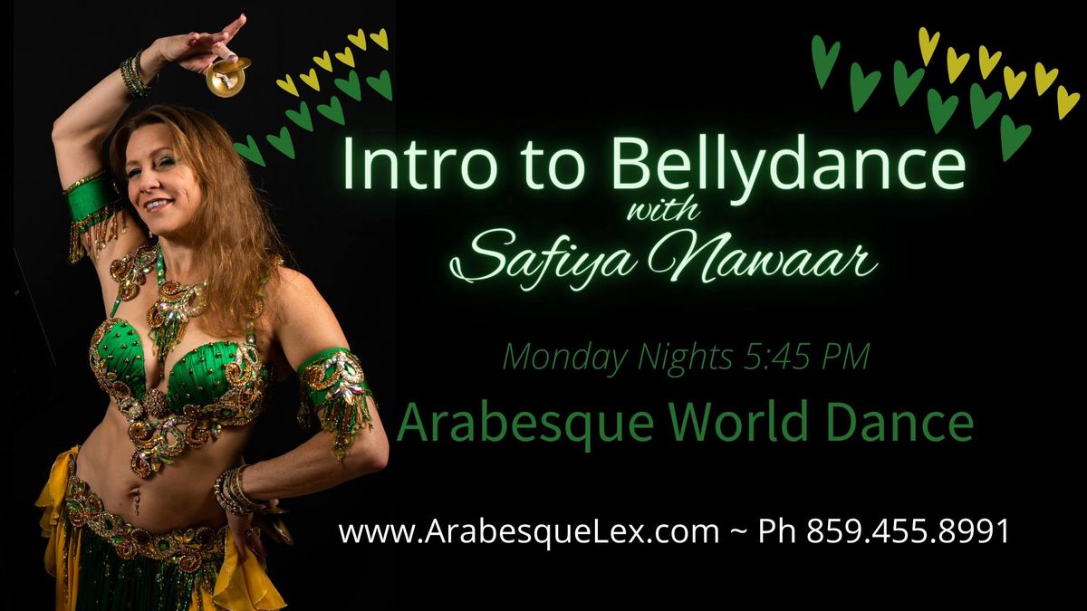 MON 5:45 PM Intro to Bellydance Class - Technique & Drills 