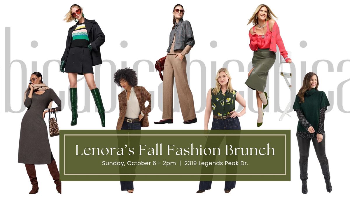 Lenora's cabi Fall Fashion Brunch