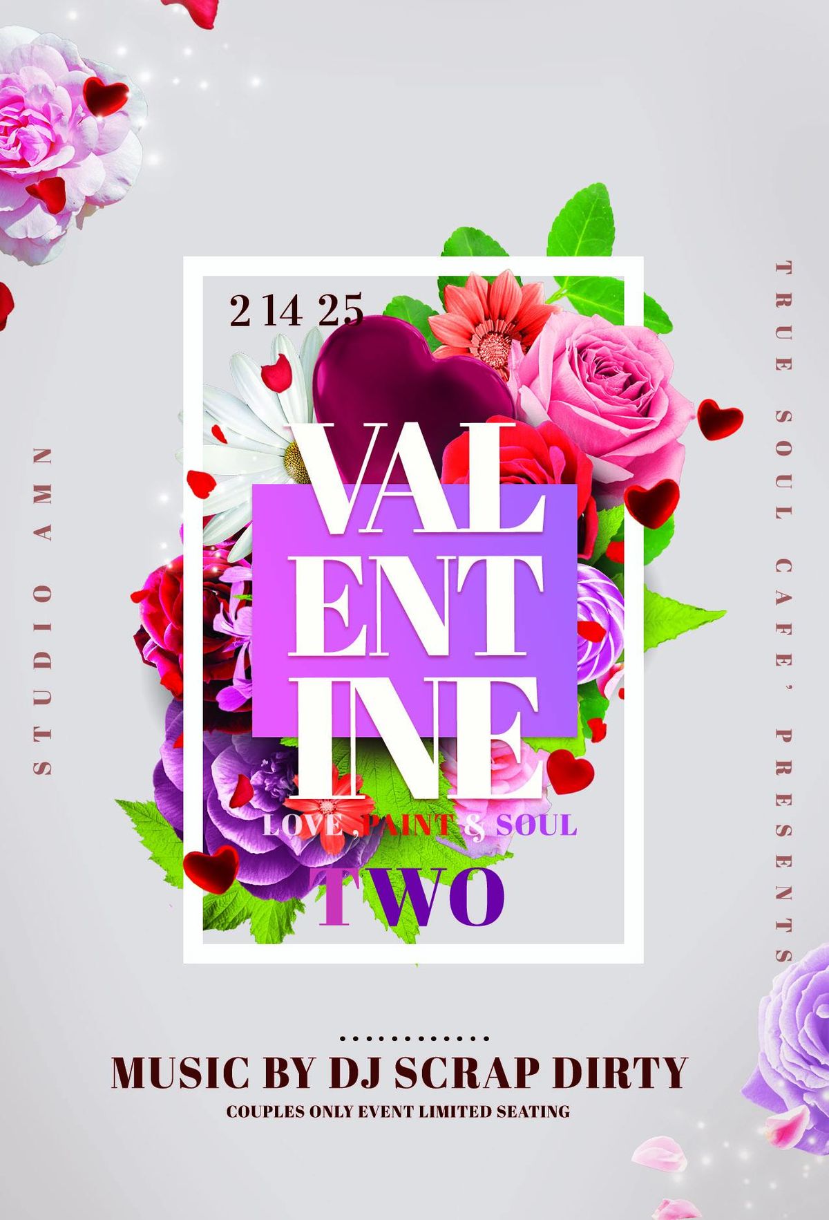 'LOVE x PAINT & SOUL' TWO A VALENTINE'S DAY (Couples Event))