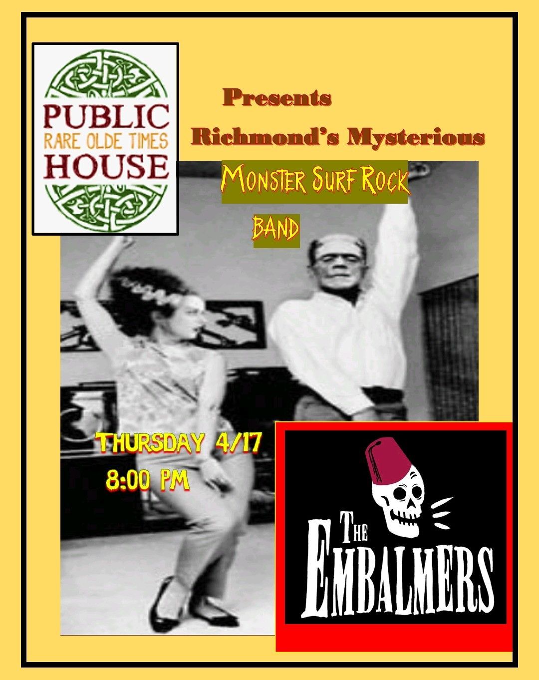 The Embalmers Debut at Rare Olde Times Pub!!!