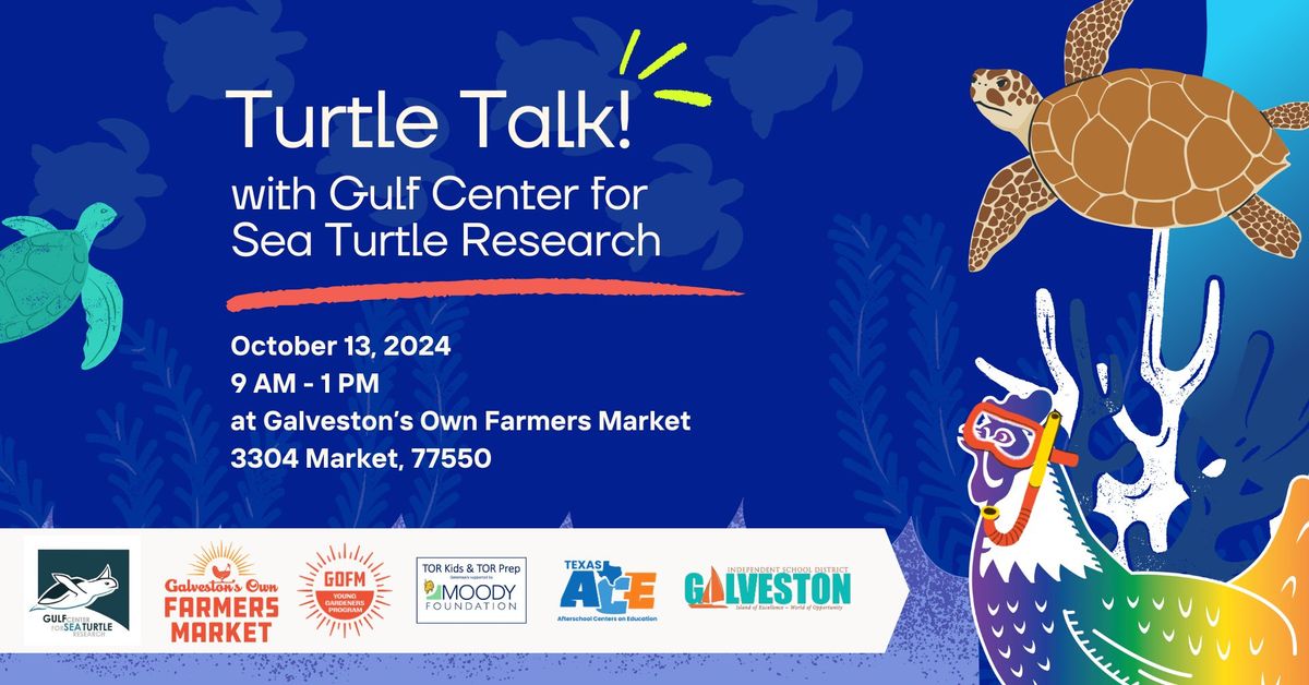 Turtle Talk! with Gulf Center for Sea Turtle Research