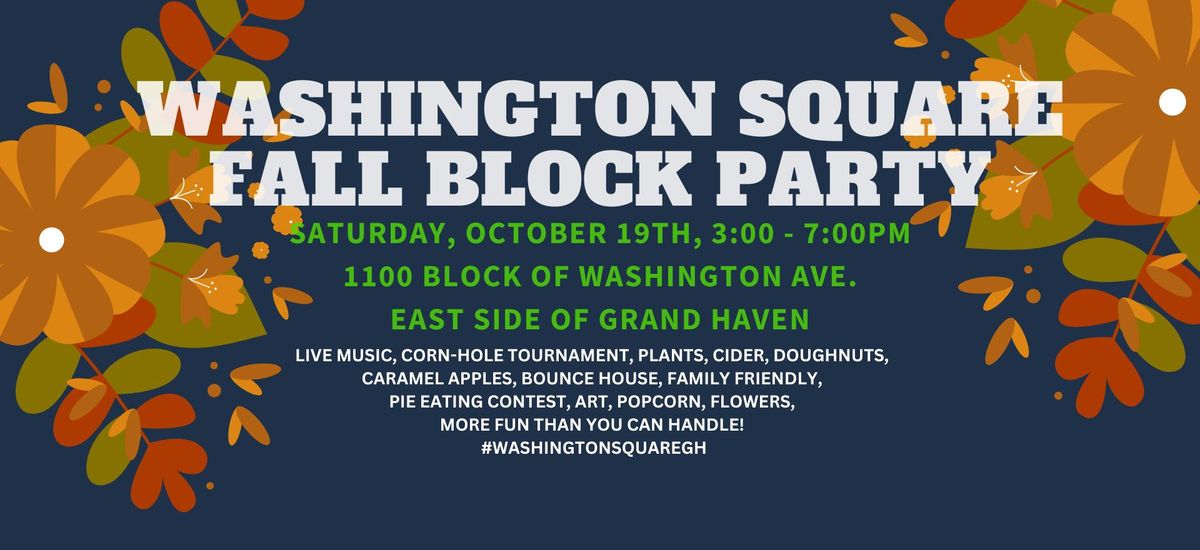 Washington Square Fall Block Party