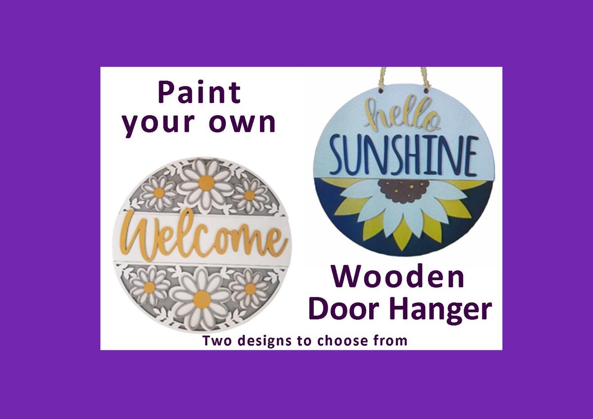 Summer Door Hanger Paint Party @ Colchester