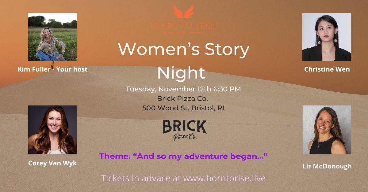 Born to Rise women's story night