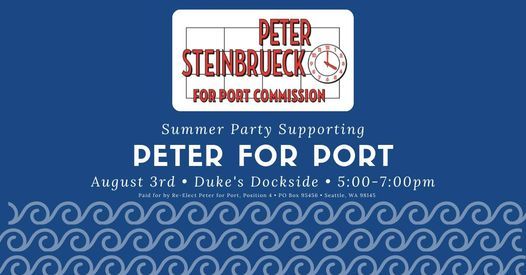 A Summer Party supporting Peter for Port