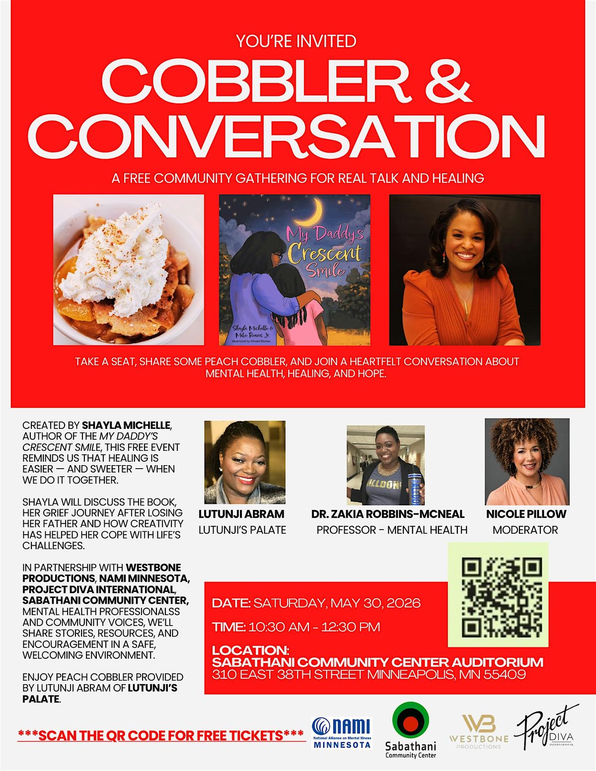 Cobbler & Conversation: Free Community Gathering for Real Talk & Healing