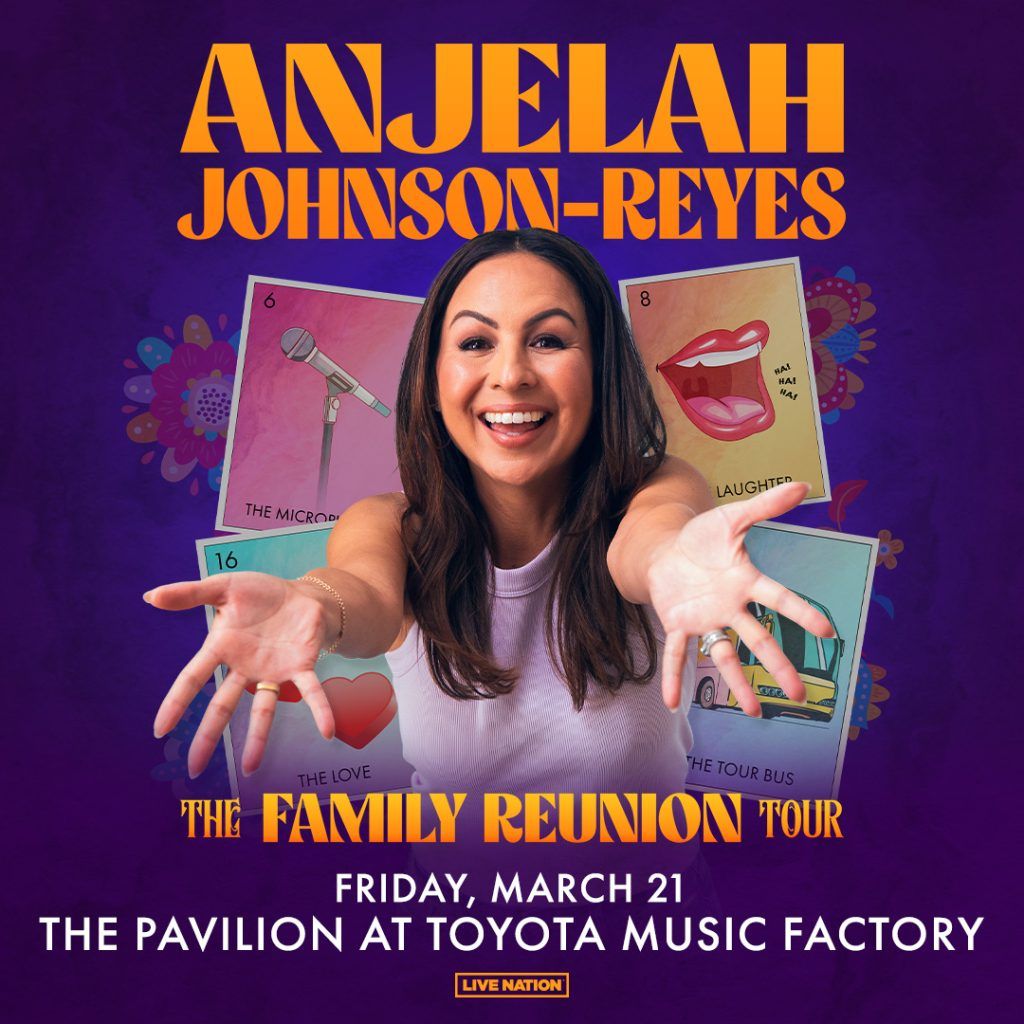 Anjelah Johnson Reyes at Pavilion at Toyota Music Factory