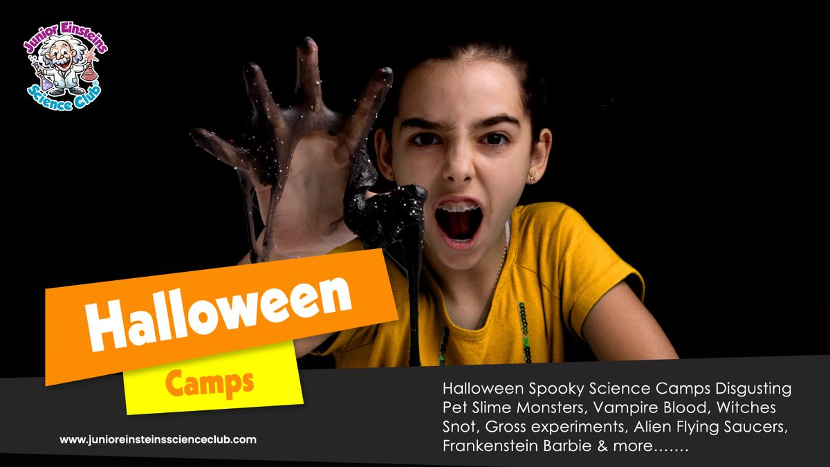 Junior Einsteins Science Club Spook-takular Hallowe'en Science Camp