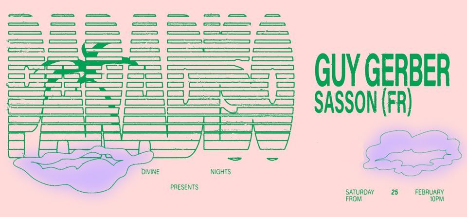 Paradiso presents GUY GERBER and Sasson (FR) @ Encore Luxembourg