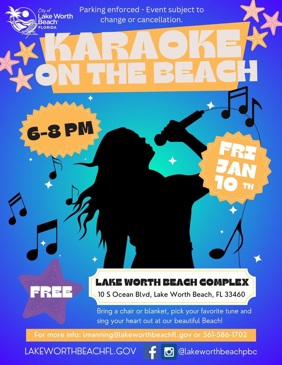 Karaoke on the Beach