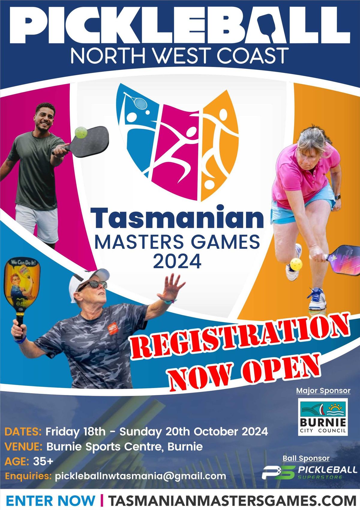 2024 Tasmanian Masters Games Pickleball Tournament 