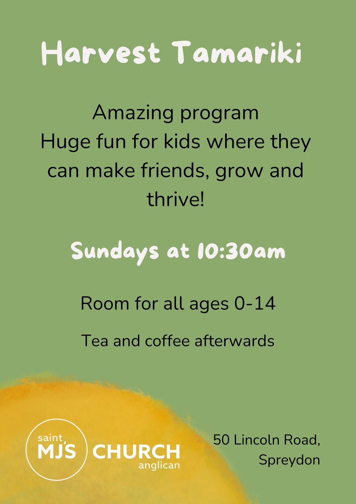 Harvest Tamariki Kids Church