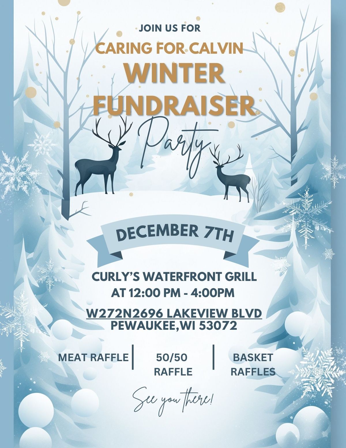 Caring For Calvin Winter Fundraiser