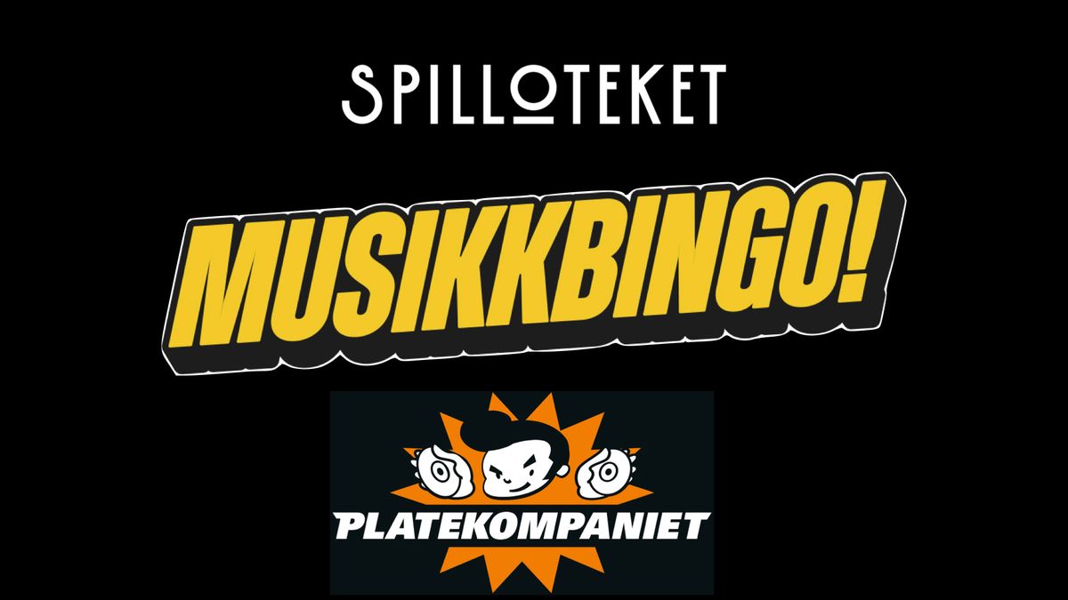 SPILLOTEKET + PLATEKOMPANIET = MUSIKKBINGO