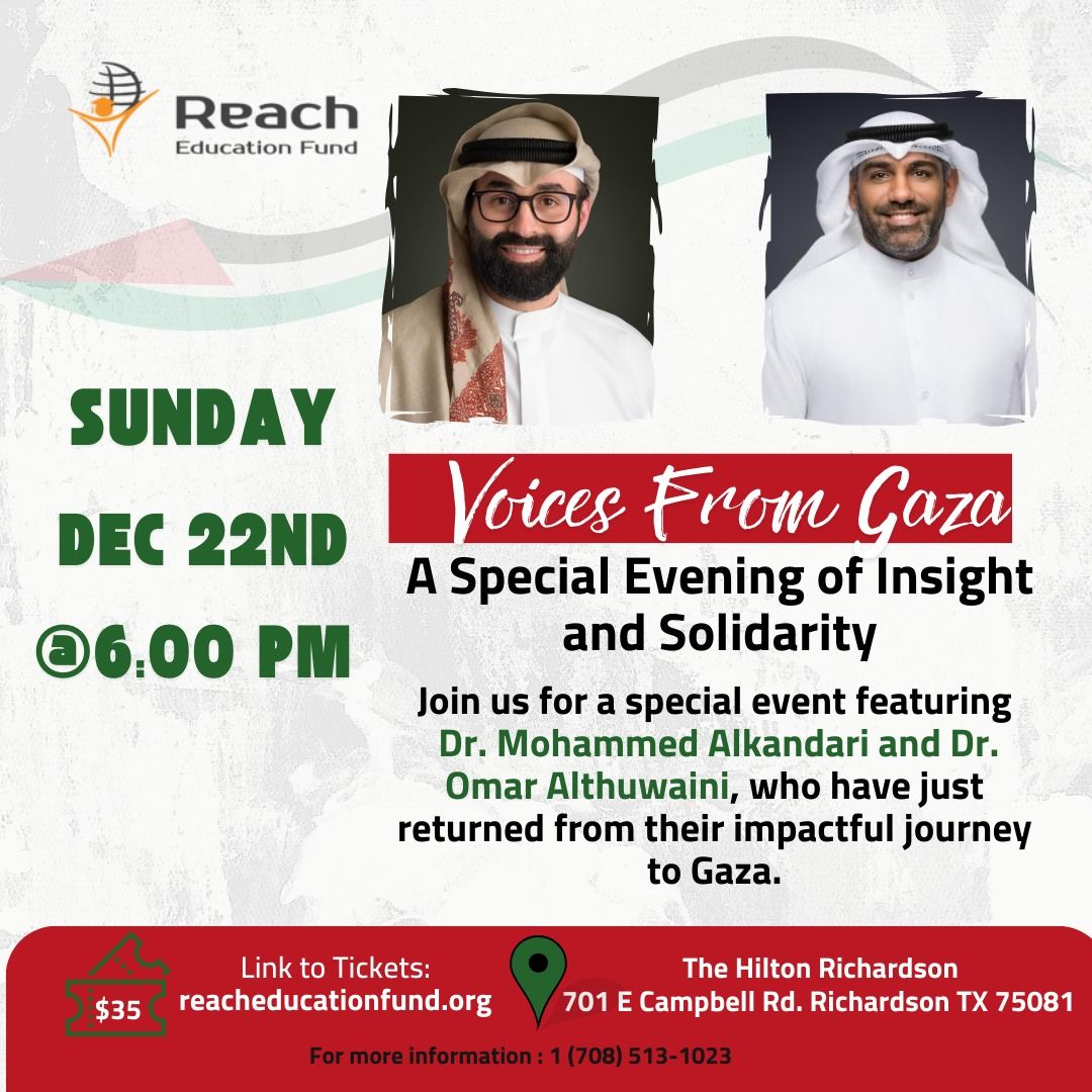 Dallas ,TX  - Voices from Gaza 