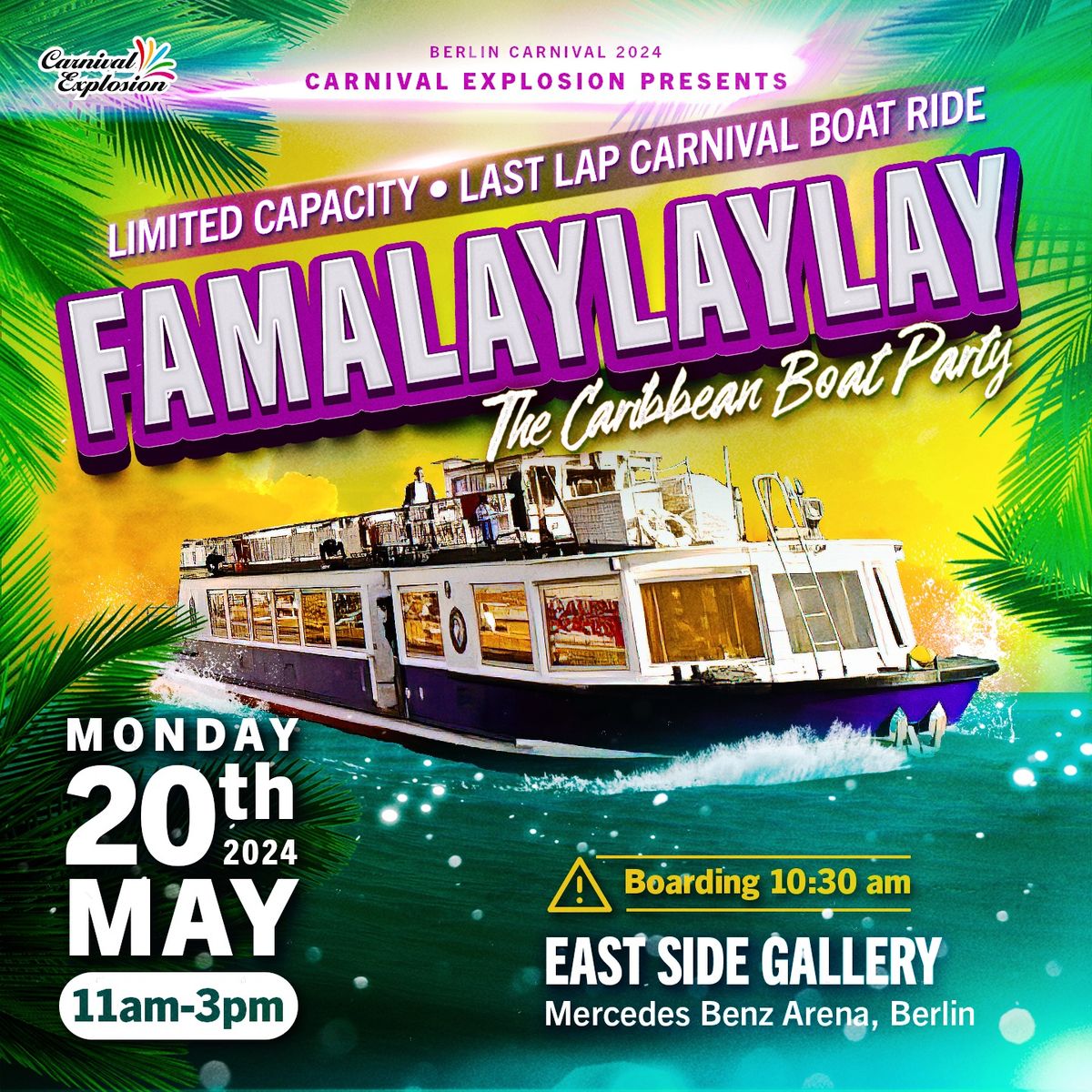 FAMALAYLAYLAY - The Caribbean Boat Party
