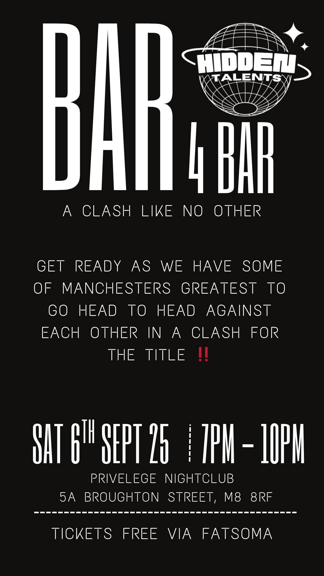 BAR 4 BAR