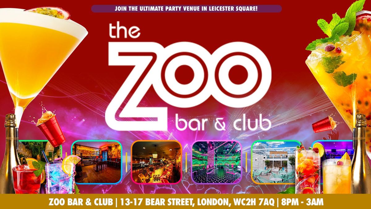 May Bank Holiday Party @ ZOO BAR Every Friday \/\/ Zoo Bar &amp; Club \/\/ Commercial, Hip-Hop, R&amp;B