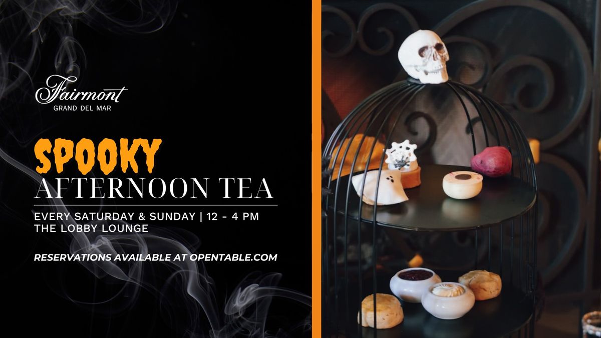 Spooky Afternoon Tea